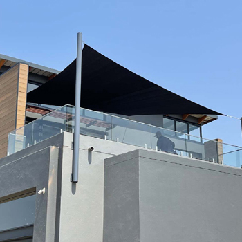 Shade Sail for Outdoor Entertainment