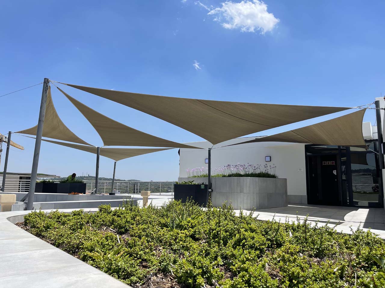 Outdoor Shade Sails  Custom Sail Shading Solutions