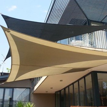 Layered Shade Sails